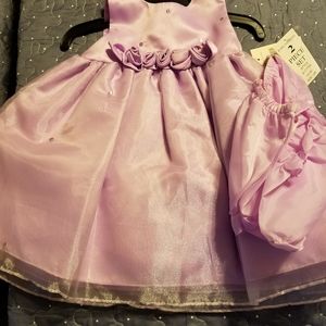 Rare Editions Lilac dress size 12 M